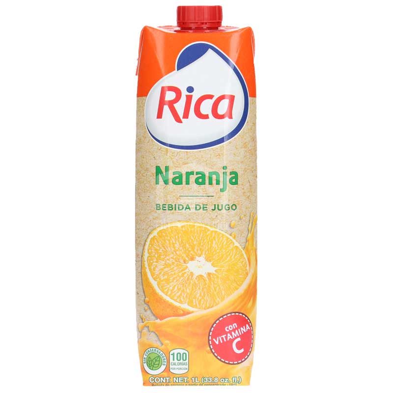 RICA JUGO NARANJA 1 LITRO - SUPERMIX