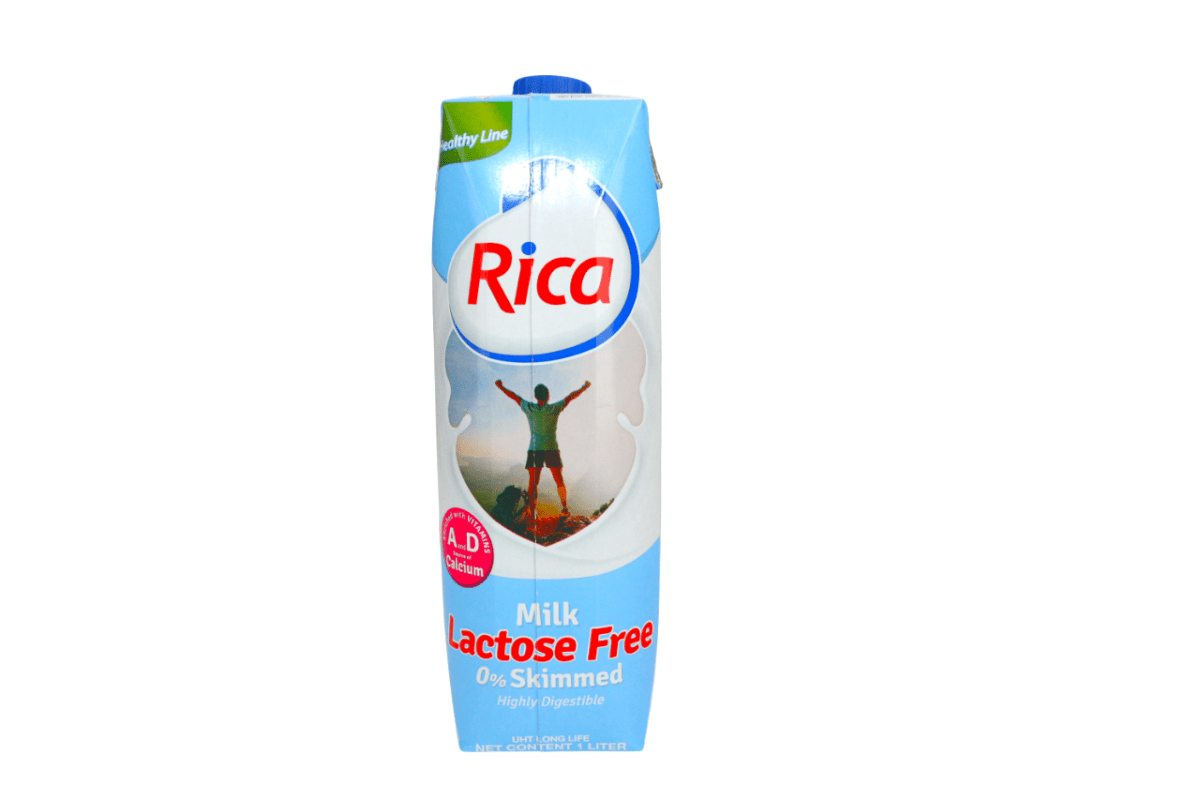 RICA LECHE 0%GRASA SIN LACTOSA 1 LT 2 UND - SUPERMIX