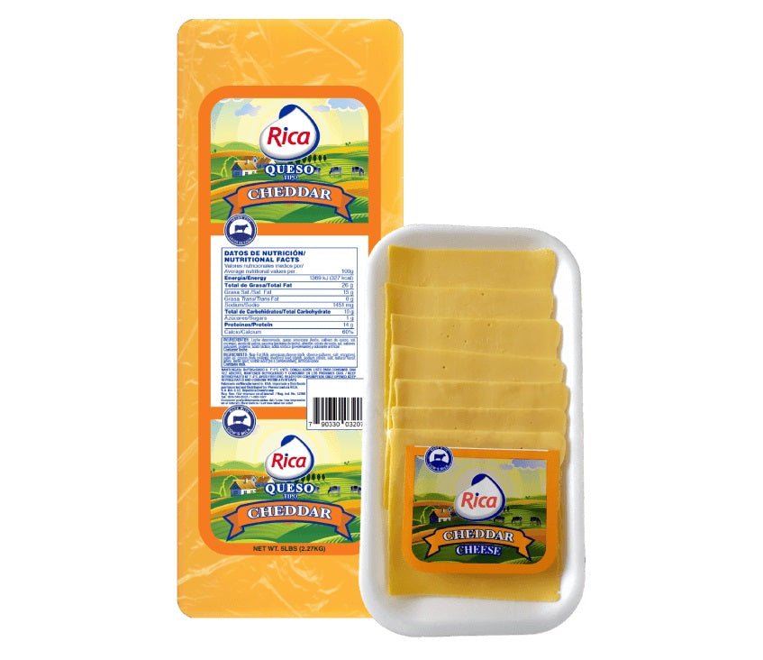 RICA QUESO CHEDDAR LB - SUPERMIX