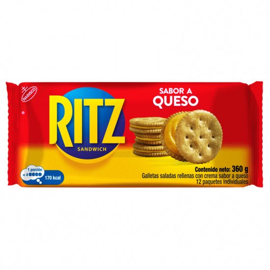 RITZ MINI QUESO 20X6X30 GR - SUPERMIX