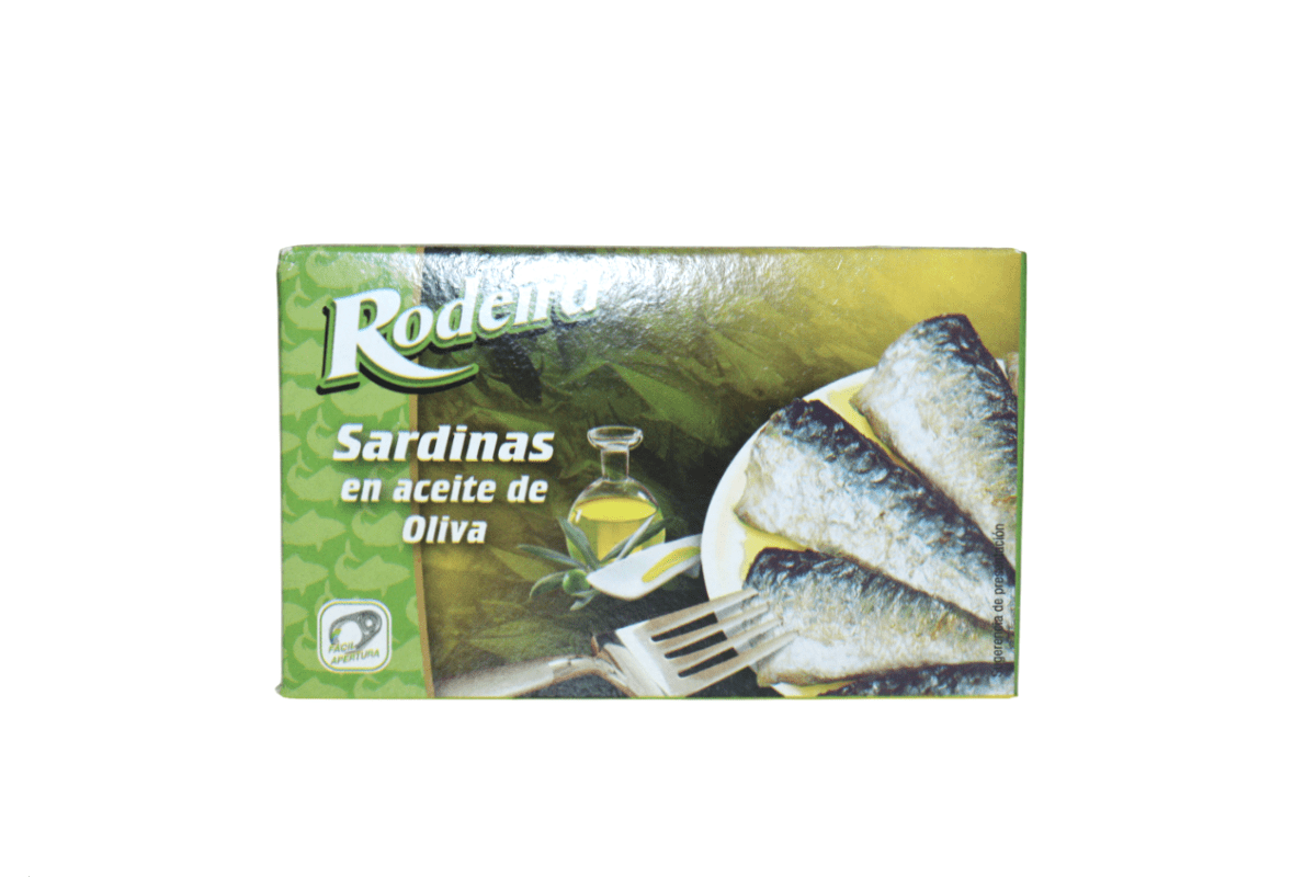 RODEIRA SARDINA EN ACEITE DE OLIVA 120 GR - SUPERMIX