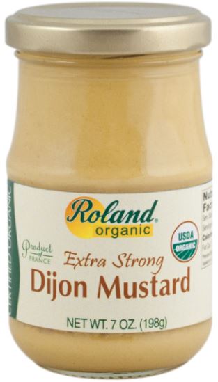 ROLAND ORGANIC EXTRA STRONG DIJON MUSTARD 7 OZ - SUPERMIX