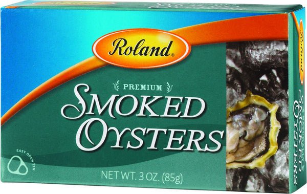 ROLAND PREMIUM SMOKED OYSTERS 3 OZ - SUPERMIX