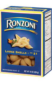 RONZONI LARGE SHELLS 16 OZ - SUPERMIX