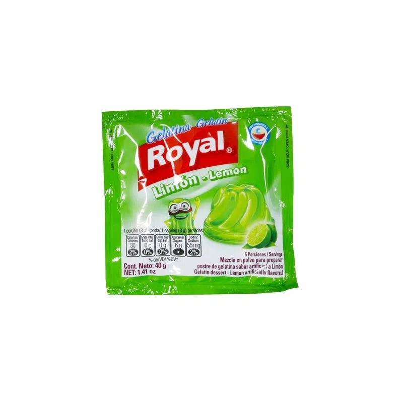 ROYAL GELATINA LIMON 40 GRS - SUPERMIX