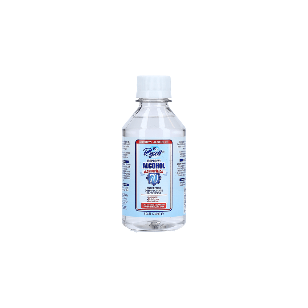RYSELL ALCOHOL ISOPROPILICO 70% 8 OZ - SUPERMIX