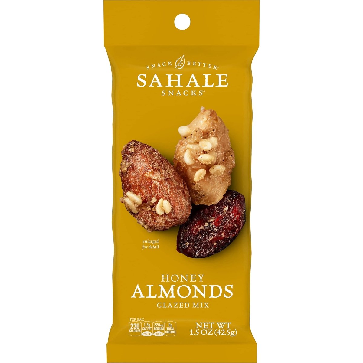 SAHALE SNACKS ALMOND HONEY 1.5 OZ - SUPERMIX