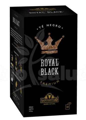 SAINT GOTTARD ROYAL BLACK TE NEGRO 12/20 SOBRES - SUPERMIX