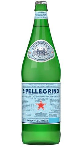 SAN PELLEGRINO AGUA CON GAS 500 ML (VIDRIO) - SUPERMIX