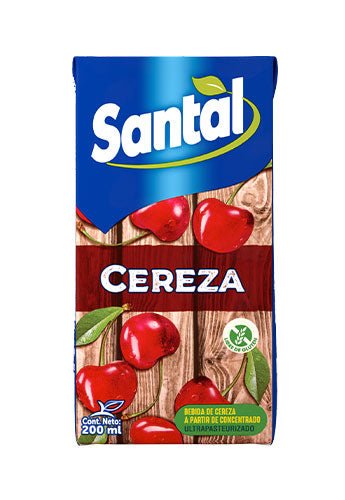 SANTAL JUGO SABOR CEREZA 200 ML - SUPERMIX