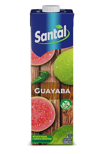 SANTAL JUGO SABOR GUAYABA 1 LT / 1000 ML - SUPERMIX
