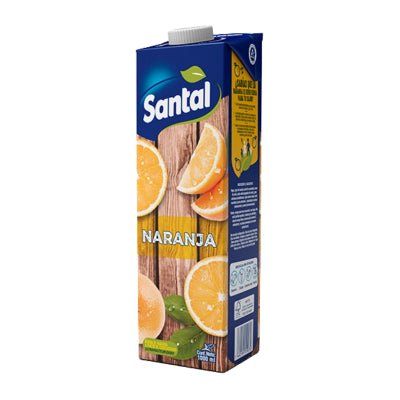 SANTAL JUGO SABOR NARANJA 1 LT / 1000 ML - SUPERMIX