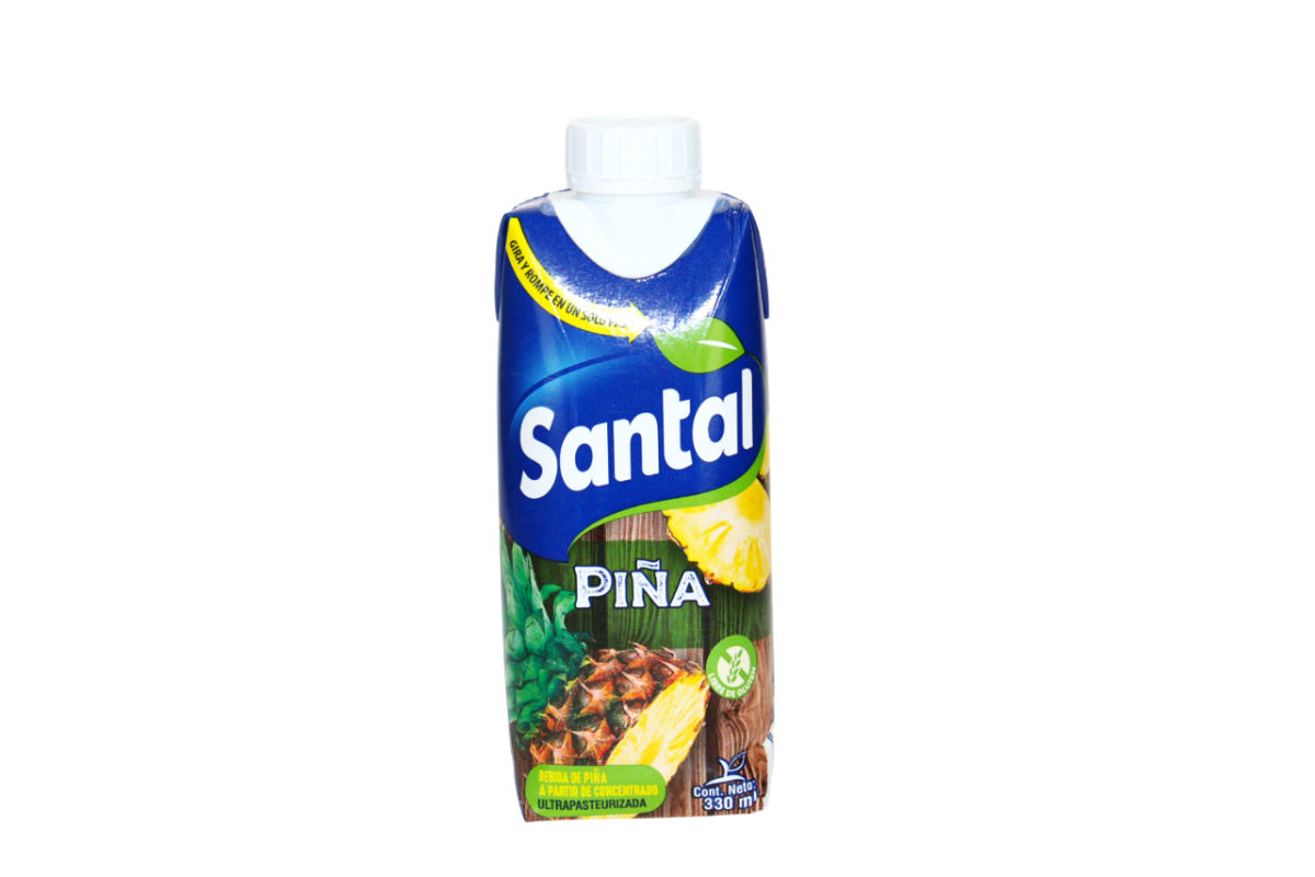 SANTAL JUGO SABOR PIÑA 330 ML - SUPERMIX