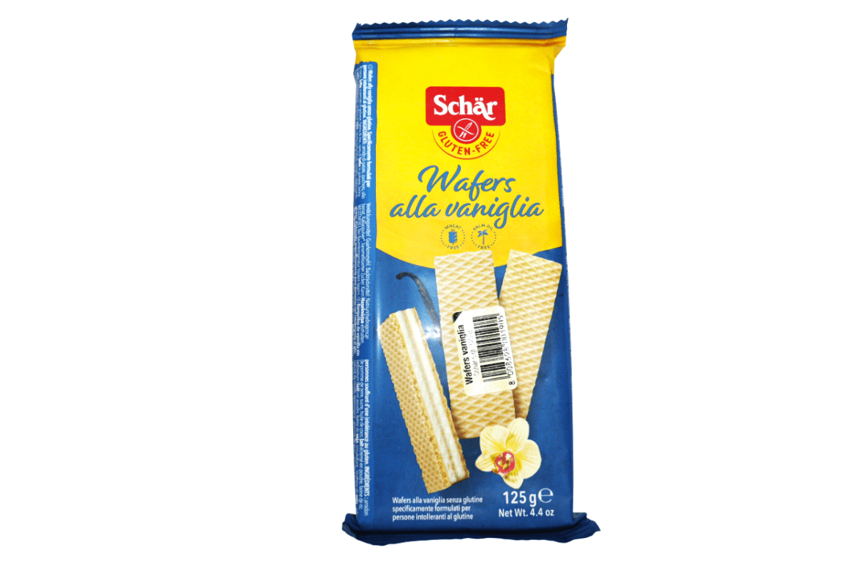 SCHAR GALLETA WAFER ALLA VANIGLIA 125 GR - SUPERMIX