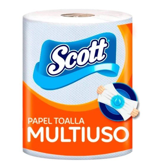 SCOTT PAPEL TOALLA MULTIUSO BLANCO JUMBO 2P 90 UND - SUPERMIX