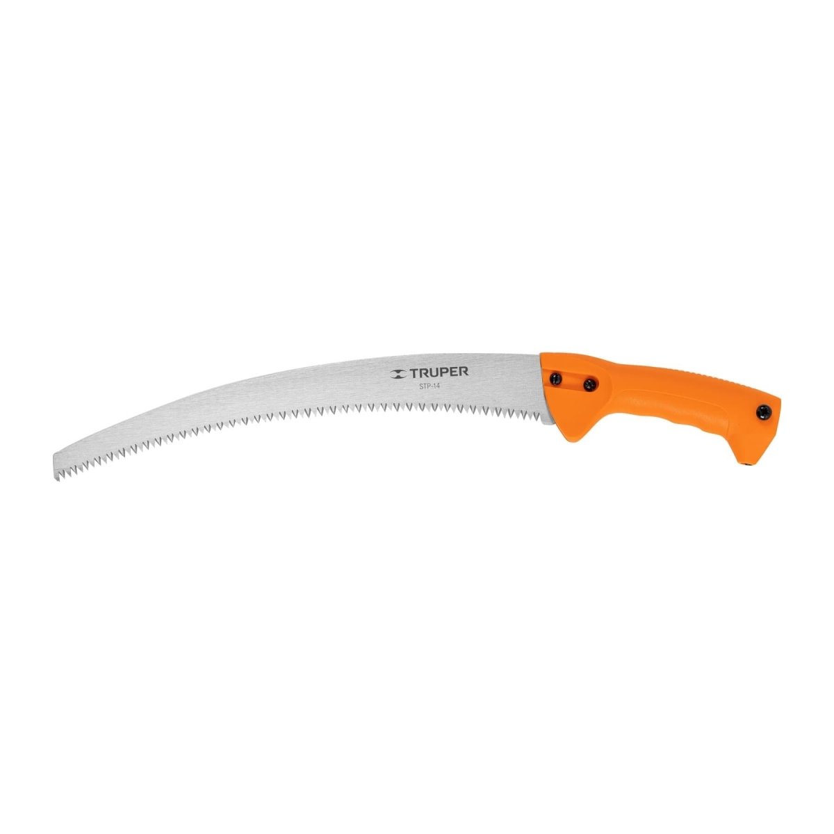 SERRUCHO CURVO DE PODA 14" MANGO PLASTICO TRUPER.. - SUPERMIX