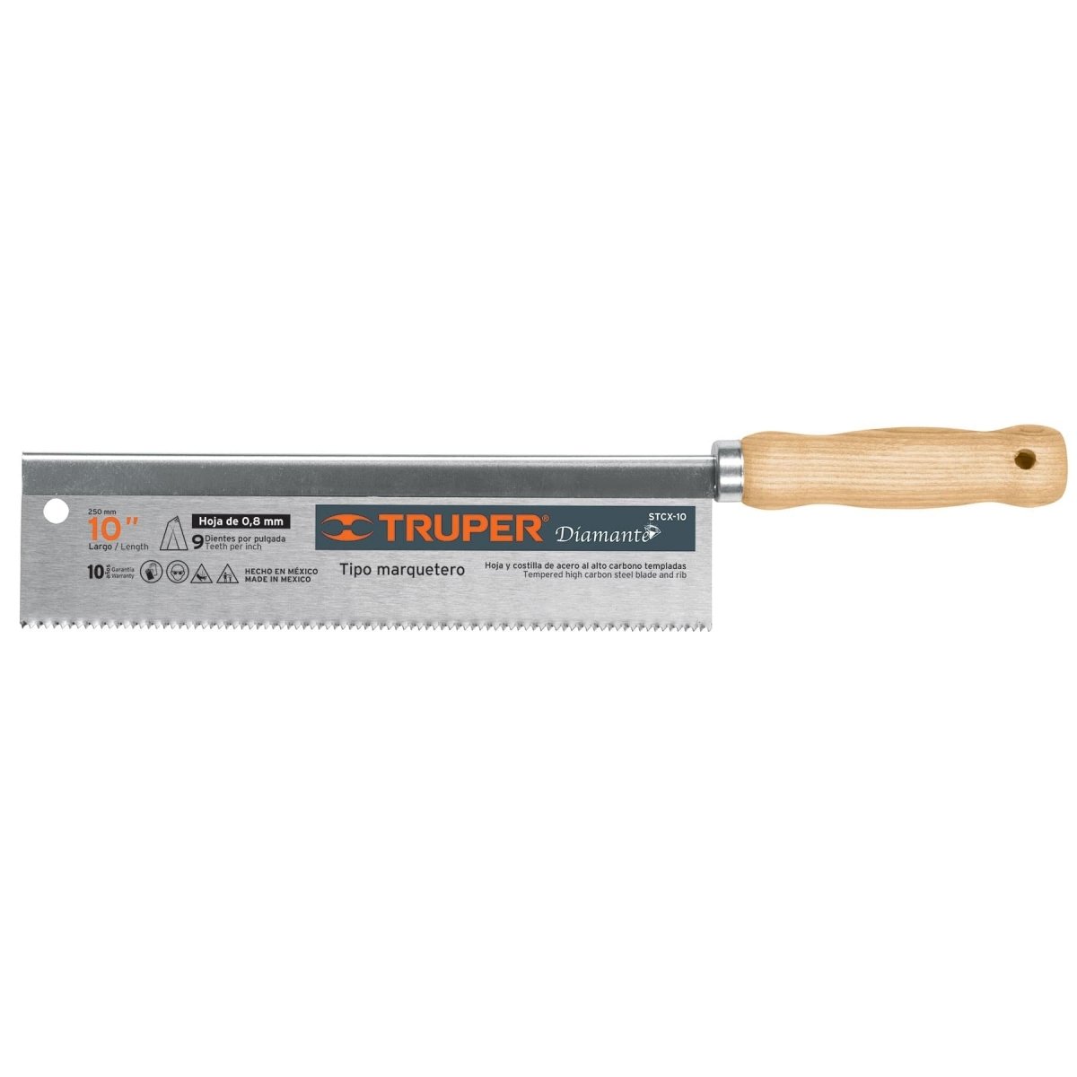 SERRUCHO PARA MARQUETERÍA DE 10'' TRUPER.. - SUPERMIX