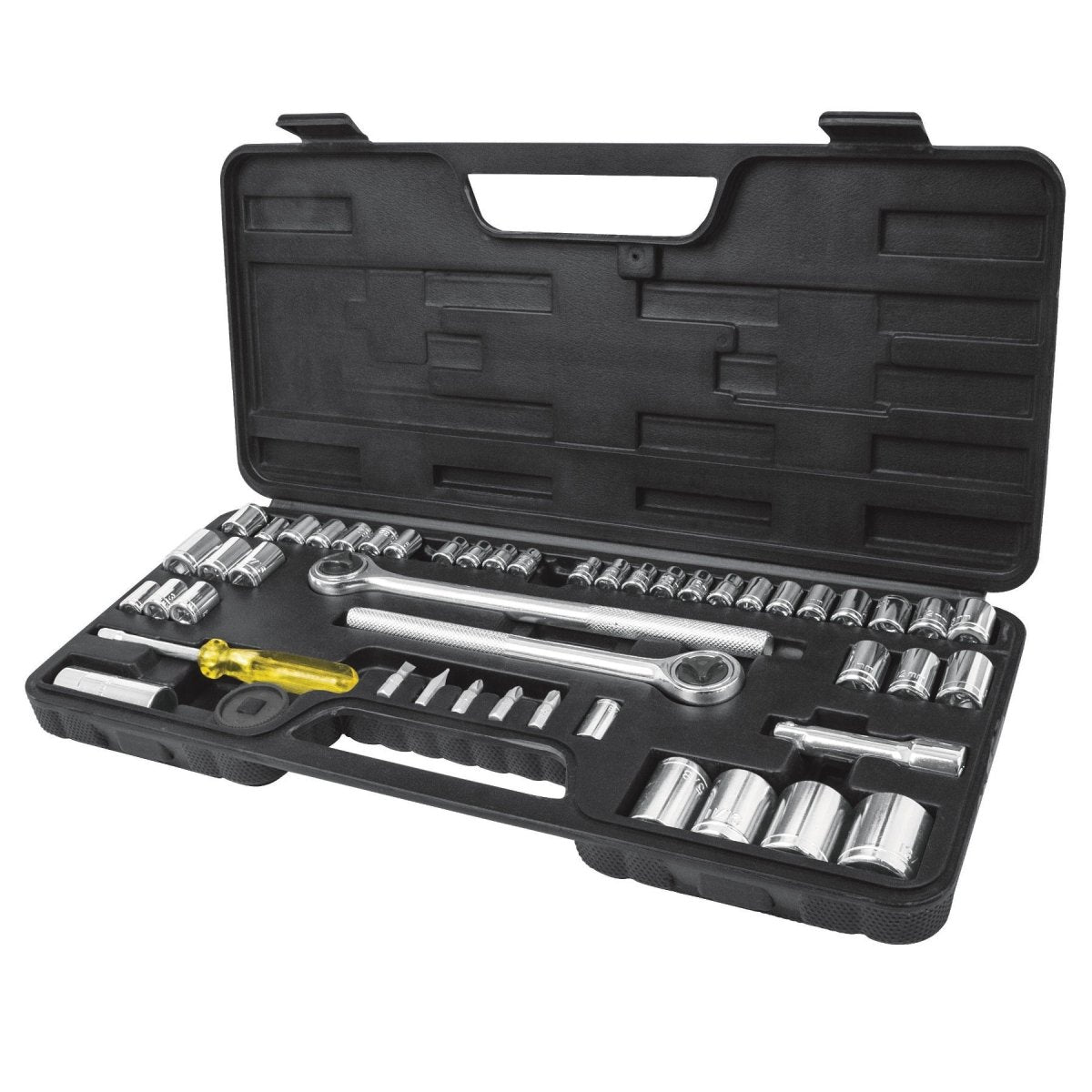 SET HERRAMIENTAS PARA MECANICA, 51 PZAS.. - SUPERMIX