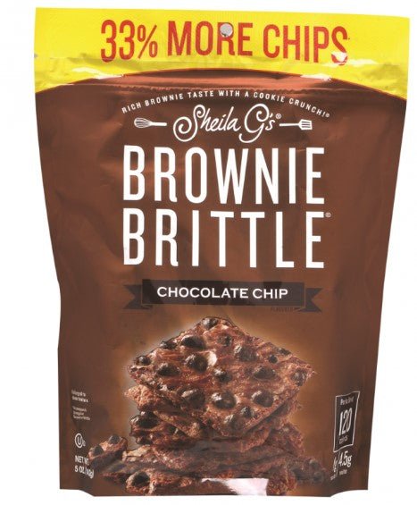 SHEILA BROWNIE BRITTLE CHOC CHIP 5OZ - SUPERMIX