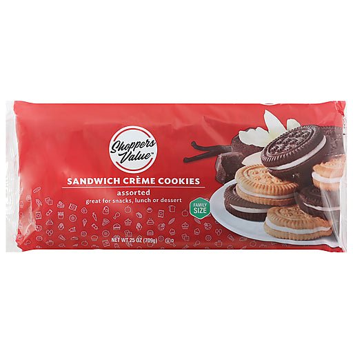 SHOP VALU SNDWCH CRMS ASSRTD 25 OZ - SUPERMIX