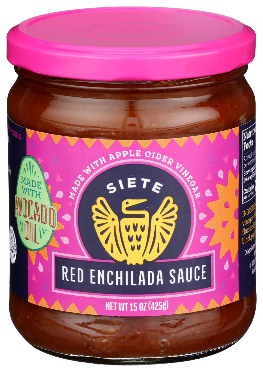 SIETE SAUCE RED ENCHILADA 15 OZ - SUPERMIX