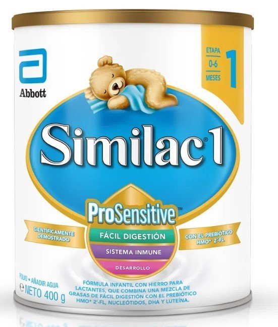 SIMILAC NO 1 FORMULA INFANTIL 350 GR 0 - 6 MESES - SUPERMIX