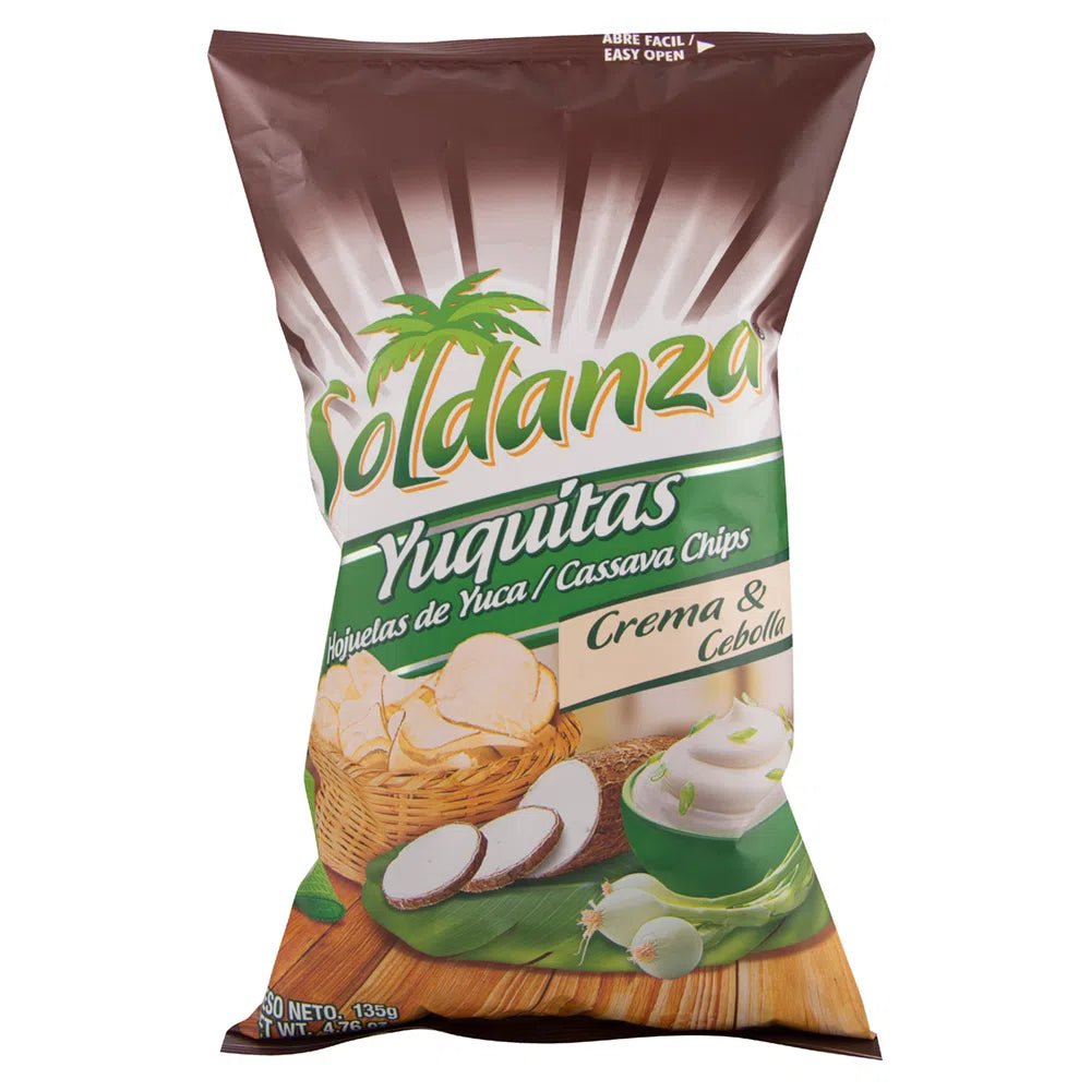 SOLDANZA YUQUITAS CREMA Y CEBOLLA 1.12 OZ - SUPERMIX