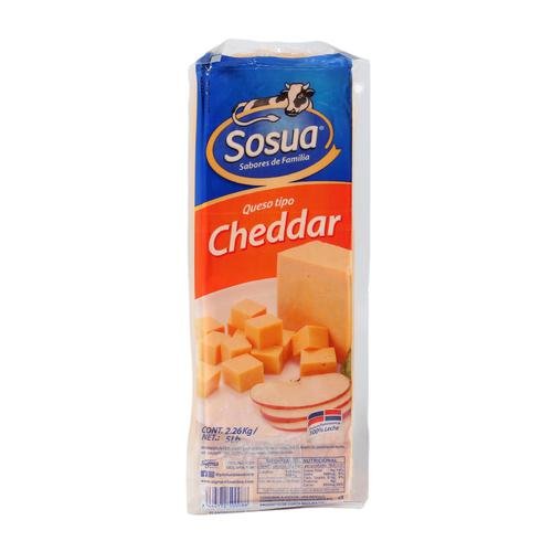 SOSUA QUESO CHEDDAR LB - SUPERMIX
