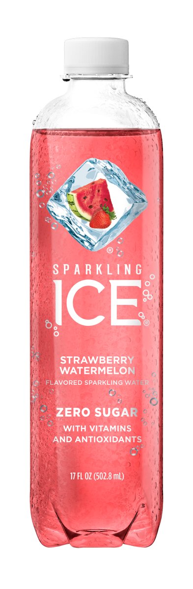 SPARKLING ICE AGUA SABOR STRAWBERRY WATERMELON 17 OZ - SUPERMIX