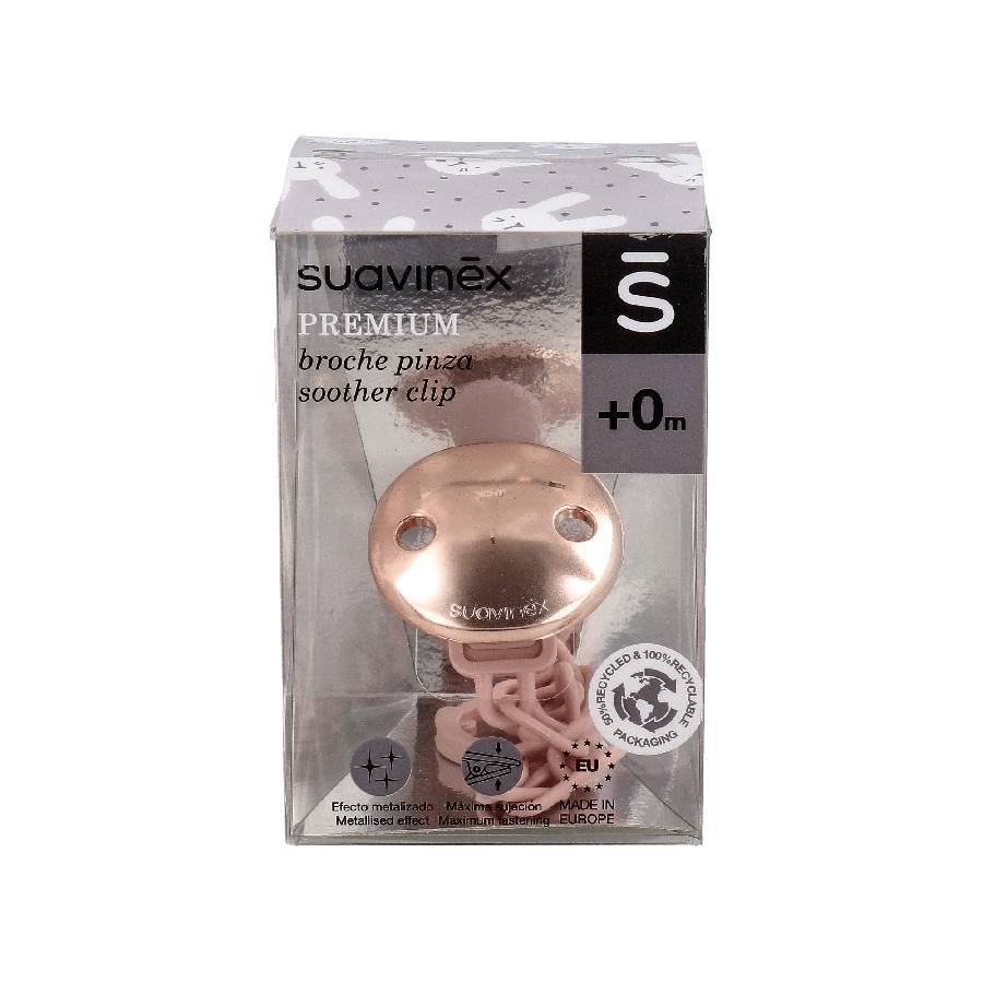 SUAVINEX CHUPETE PREMIUM BROCHE PINZA PRIMIUM 4 - 18M RF - 003356 - SUPERMIX