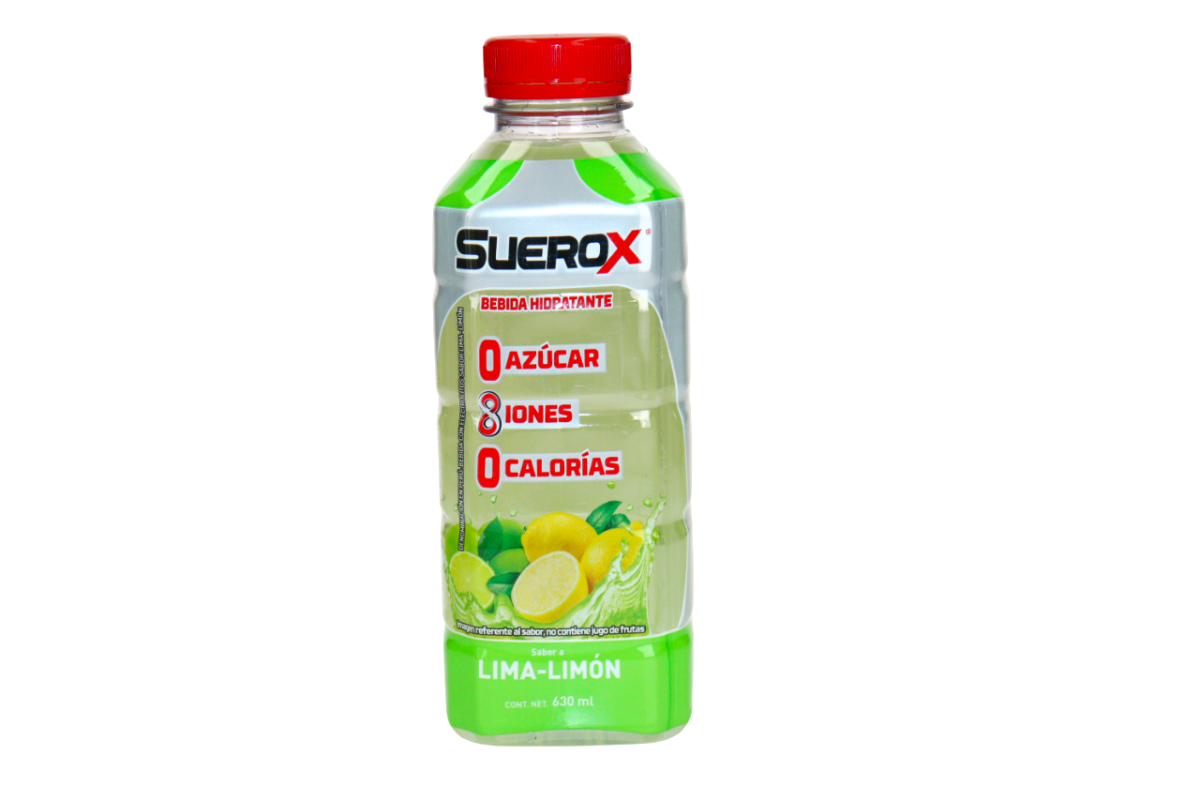 SUEROX BEBIDA HIDRATANTE SABOR LIMON 630 ML - SUPERMIX