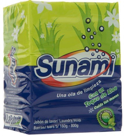 SUNAMI JABON PARA LAVAR ALOE VERA 160 GR - SUPERMIX