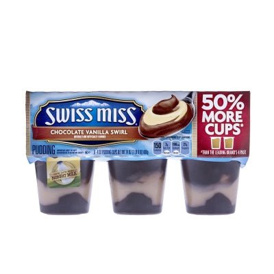 SWISS MISS PUDDING CREMA DE CHOCOLATE 8 OZ - SUPERMIX