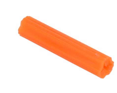 TARUGO PLASTICO 3/8" X 2" NARANJA - SUPERMIX