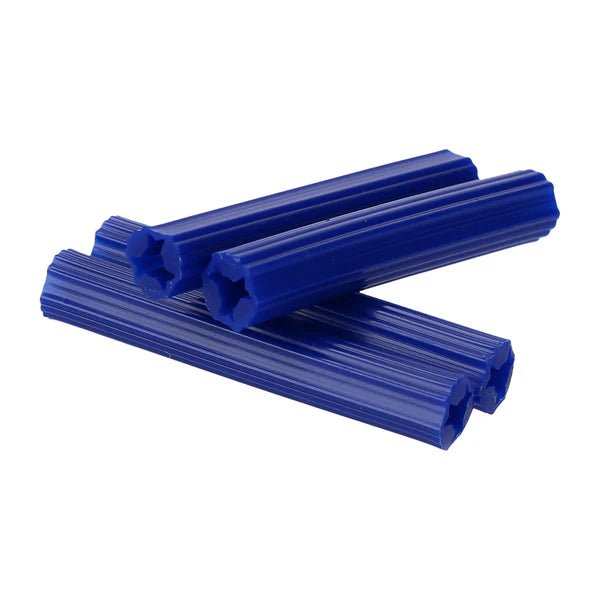 TARUGO PLASTICO 5/16" X 1" AZUL - SUPERMIX