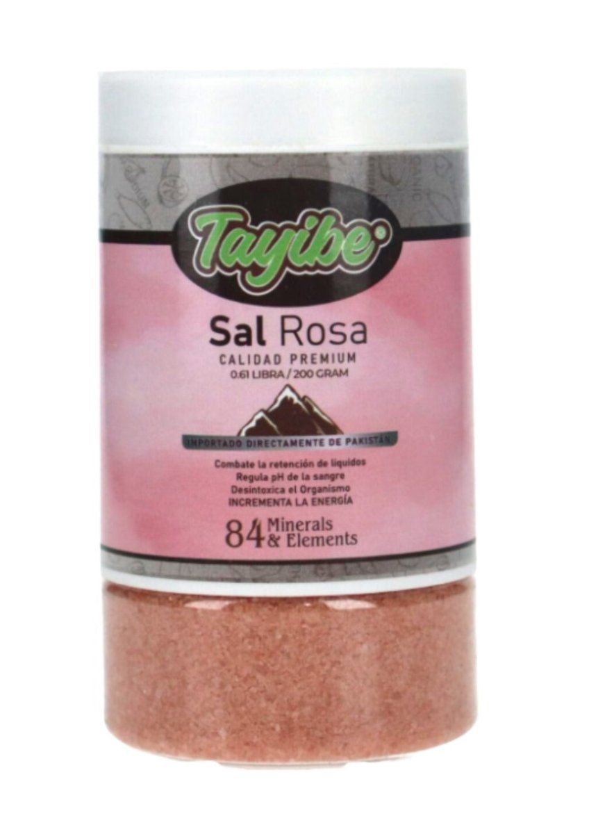 TAYIBE SAL ROSA MOLIDO 200 GR - SUPERMIX
