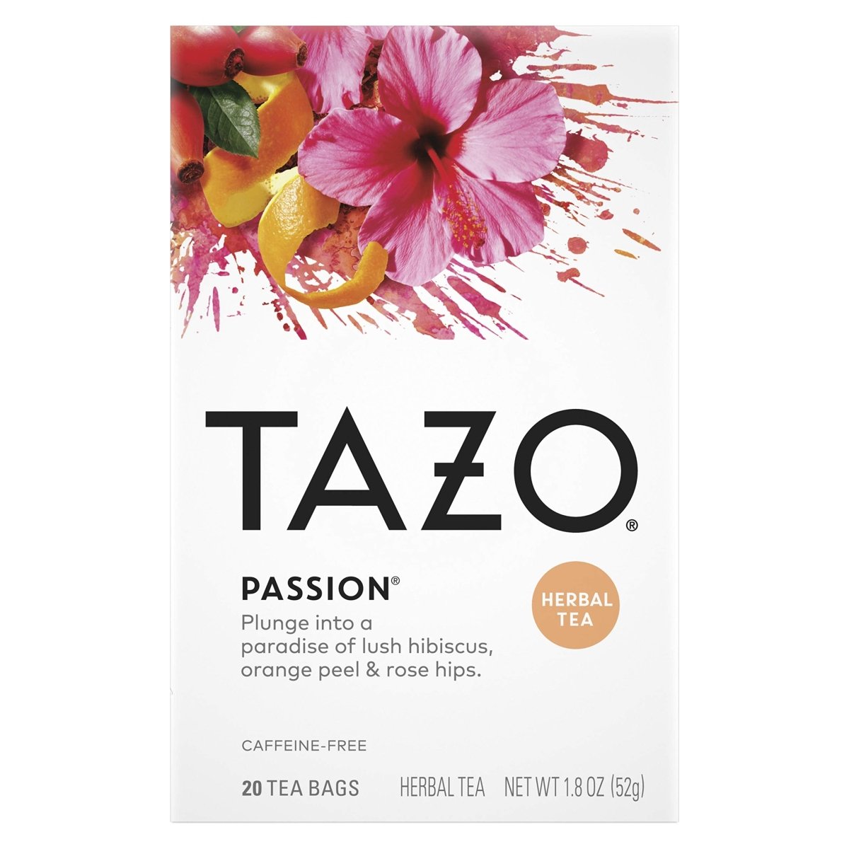 TAZO TEA HERBAL PASSION 20 BAG - SUPERMIX