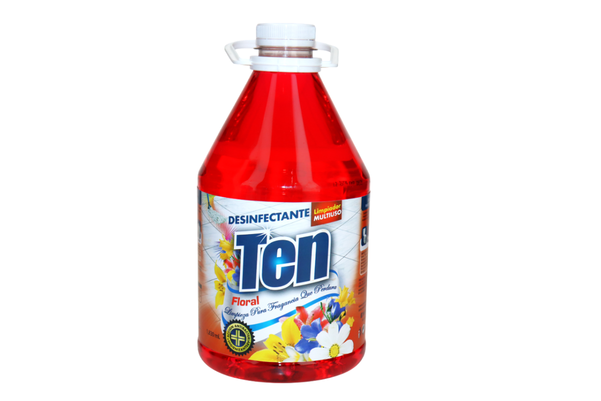 TEN DESINFECTANTE FLORAL 1/2 GL - SUPERMIX