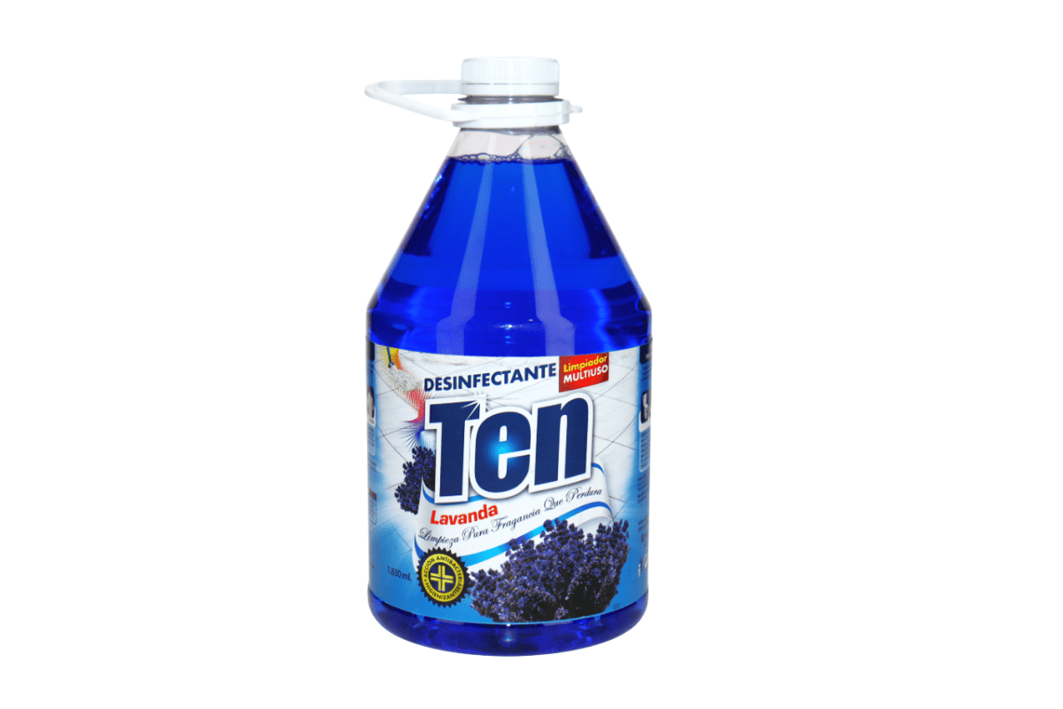 TEN DESINFECTANTE LAVANDA 1/2 GL - SUPERMIX