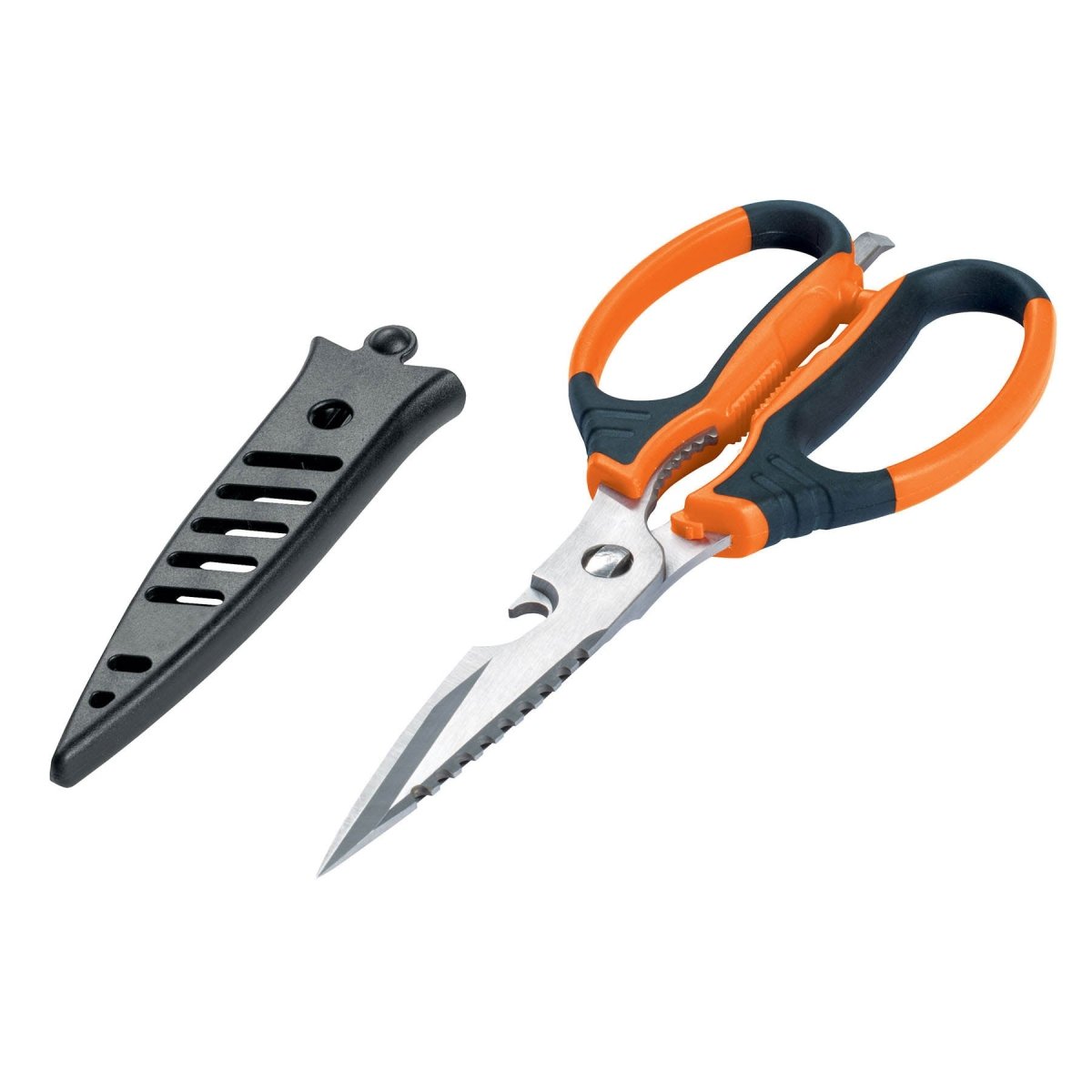 TIJERA MULTIUSOS PARA COCINA, 8", ACERO - SUPERMIX