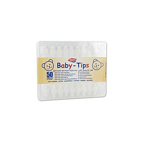 TIPPYS BASTONCILLOS DE ALGODON BEBE PAQ 50 - SUPERMIX