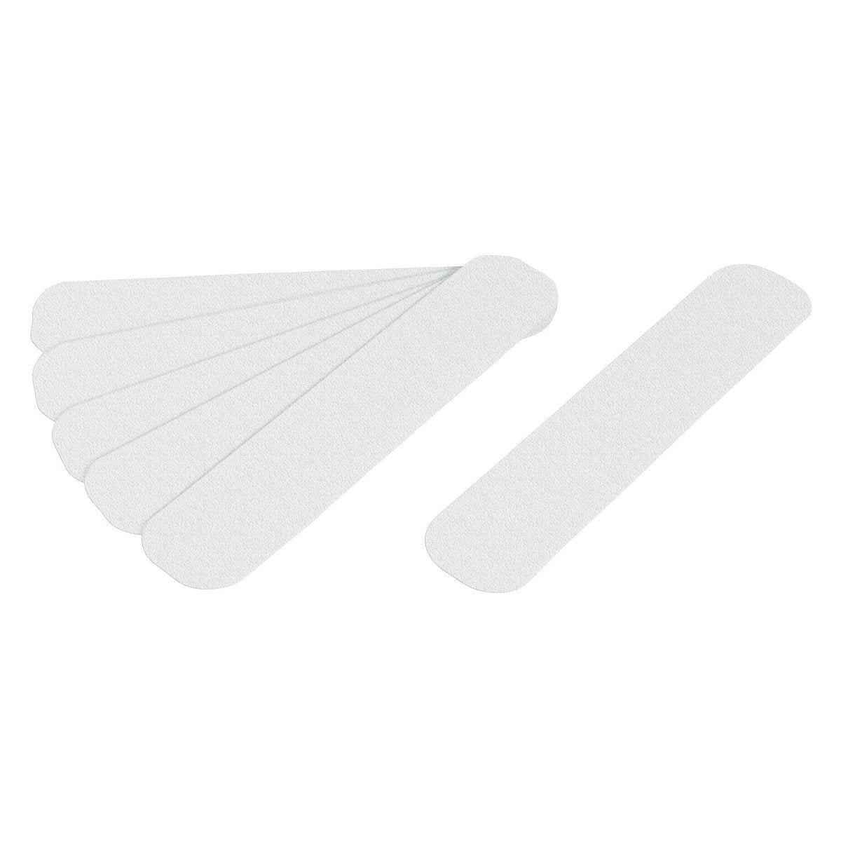 TIRAS ADHESIVAS ANTIDERRAPANTE 2" X 9" BLANCAS TRUPER - SUPERMIX