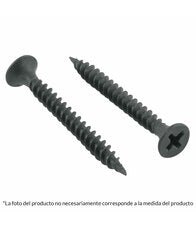 TORNILLO DIABLITO 8 X 1" NEGRO MULTIUSO FIERO - SUPERMIX