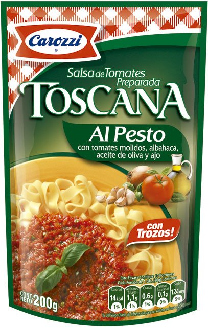 TOSCANA SALSA AL PESTO 200 GR - SUPERMIX
