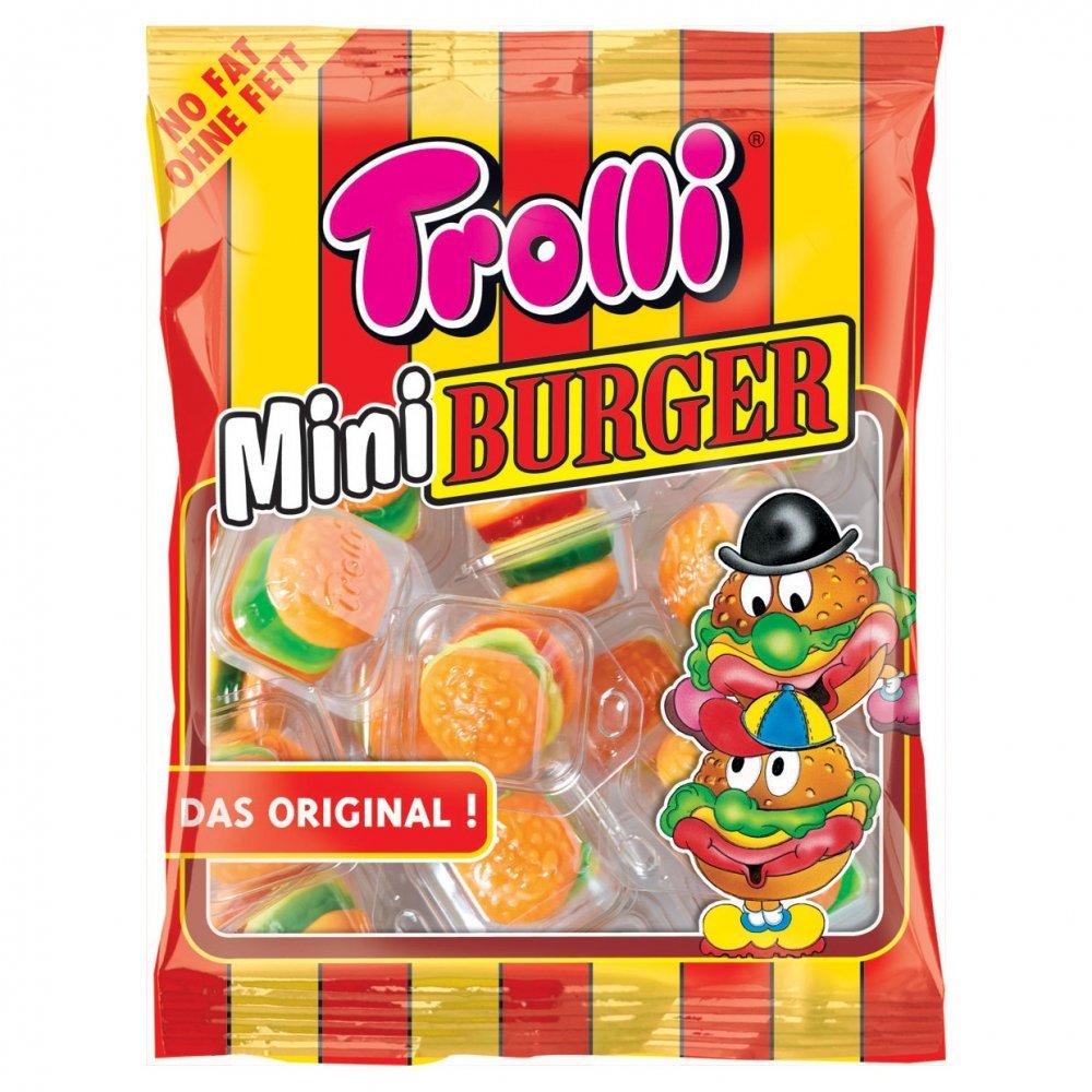 TROLLI MINI BURGER 50 GR - SUPERMIX