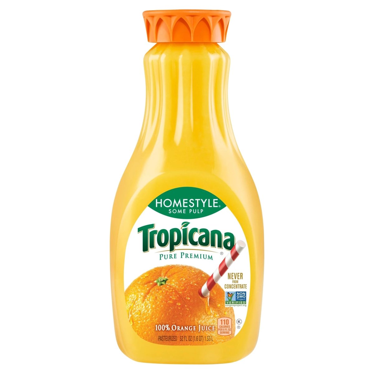 TROPICANA ORANGE JUICE ORIG. PURE PREMIUN 46 OZ - SUPERMIX