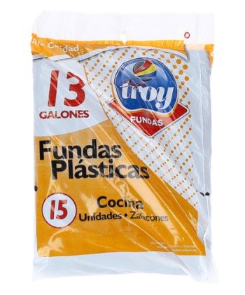 TROY FUNDAS BASURA COCINA 24X28 TROY - SUPERMIX
