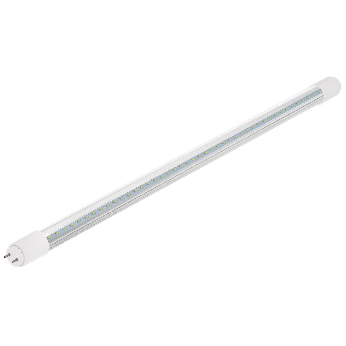 TUBO 18W 120V DE LED LUZ BLANCA BASE G13 PANTALLA DE VIDRIO T8 VOLTECK BASIC - SUPERMIX