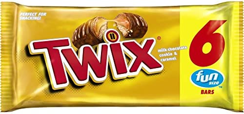 TWIX FUN SIZES 6 - PK 3.28OZ 24/CA - SUPERMIX