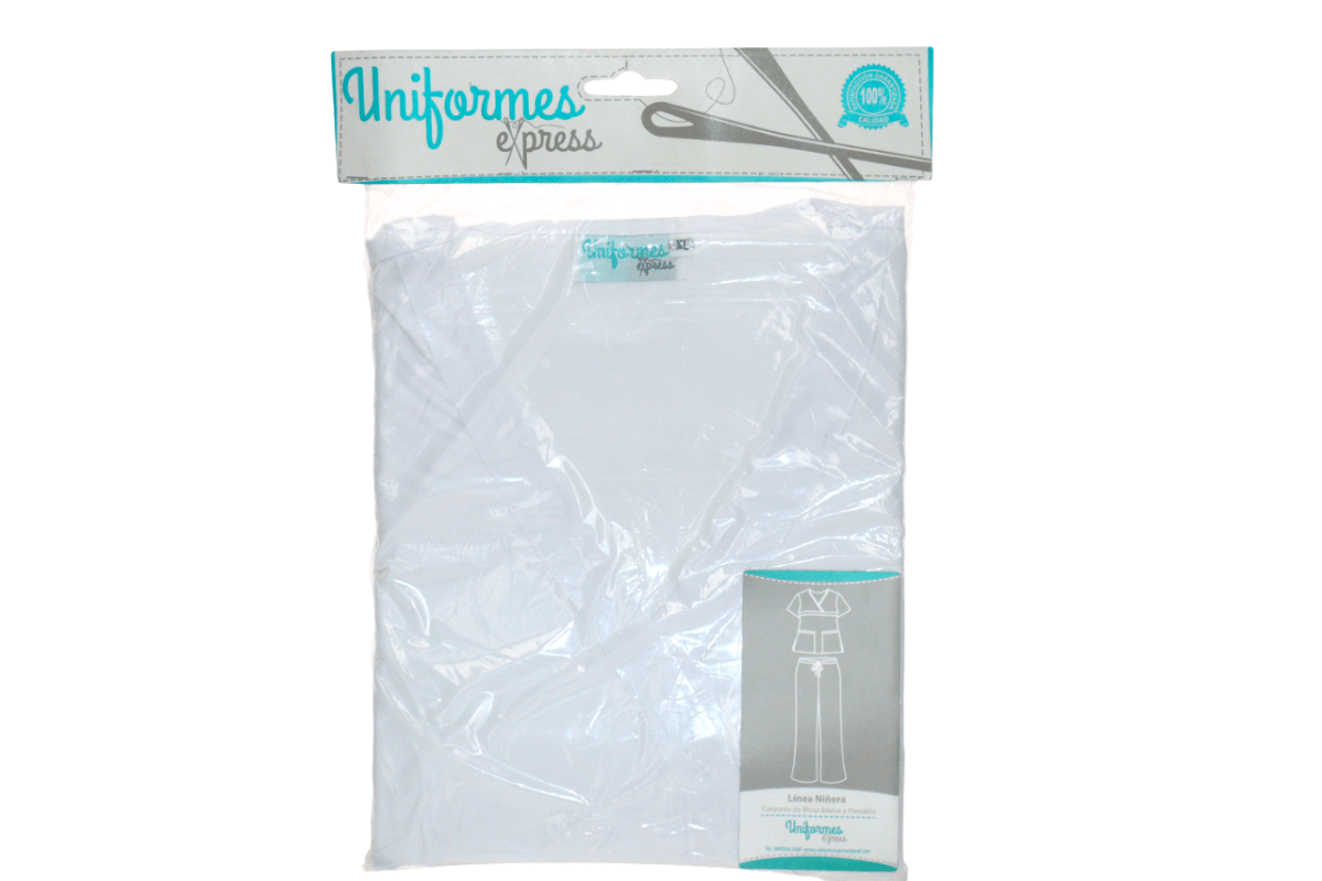 UNIFORMES EXPRESS C/B MARIA BLANCO XL - SUPERMIX